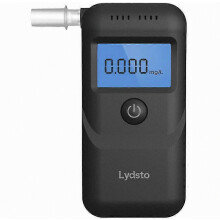 Prenosný vysoko presný dychový analyzátor s LCD displejom na prevenciu jazdy pod vplyvom alkoholu, kompaktný ručný testovací prístroj n
