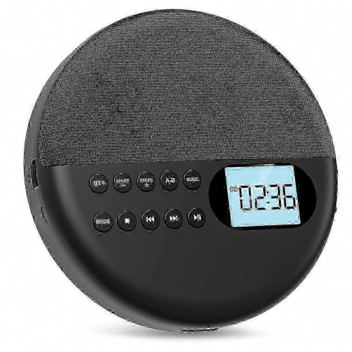 Επαναφορτιζόμενο CD player με συνδεσιμότητα Bluetooth και οθόνη LCD ASP για το σπίτι κ