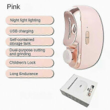 Zehennagelknipser für dicke Zehennägel, elektrischer automatischer Nageltrimmer und Nagelfeile für Hände und Füße, ideal für Senioren