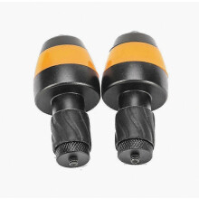 Bicycle Handlebar Lights 2 Pack LED Turn Signal Grips Waterproof End Plugs for Night Riding Safety