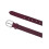 CTM Women's Adjustable Smooth Leather Dress Belt 4