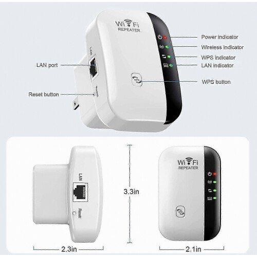 Επέκταση, επαναλήπτης και ενισχυτής WiFi 2026, Καλύπτει έως 5000 τετραγωνικά πόδια 1