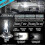 H7 LED Headlight Bulb Conversion Kit, 4-Pack High and Low Beam Combo for Automotive Lighting Upgrade 3
