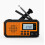 Ραδιόφωνο Crank με FM και Bluetooth, Μπαταρία 5000 mAh, Ραδιόφωνο έκτακτης ανάγκης με ηλι 2