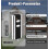 Garage Door Opener Handheld Transmitter Remote Control Replacement Part 433 MHz 2-Button Compact Design 5