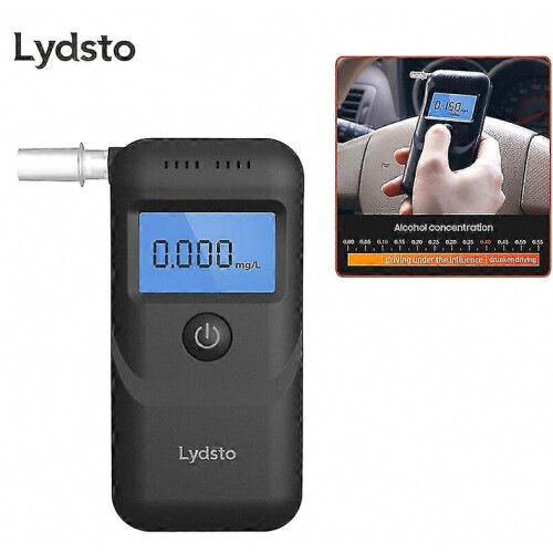 Portable High Accuracy Breathalyzer with LCD Display for Drunk Driving Prevention, Compact Handheld Alcohol Test Device 1