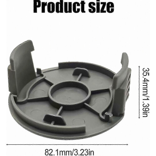 Replacement Spool and Coil Cover Set, 4 Piece Maintenance Kit Compatible with String Trimmers 1