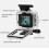 Αδιάβροχη θήκη προστασίας για GoPro Hero 4K 2024, βάθος 60 μέτρων, με αγκράφα στήριξης 4