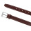 CTM Men's Leather 28.5 mm Basic Dress Belt with Silver Buckle 9
