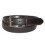 CTM Men's Leather 28.5 mm Basic Dress Belt with Silver Buckle 10