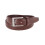 CTM Men's Leather 28.5 mm Basic Dress Belt with Silver Buckle 11