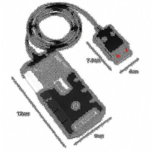 Herramienta de diagnóstico automotriz con placa dual Bluetooth y software TCS CDP, versión 2020.23 2