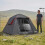 Outsunny 3000mm Waterproof Camping Tent, 2 Doors 3