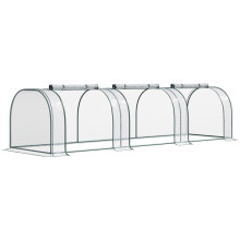 Mini Greenhouse 300x100x80cm w/ Zipped Door