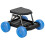 Blue Garden Cart with Wheels & Tool Tray 1