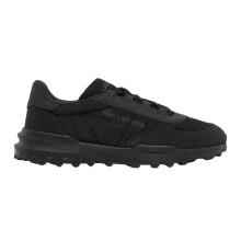 (11 UK, Black) Lacoste Mens Elite Actevo Suede Trainers