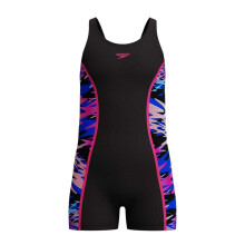 (12-13 Years, Pink) Speedo Girls HB Legsuit