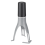 Automatic Stirrer, Portable Handheld Design for Pans, LED Speed Display, Black, Battery Powered 1