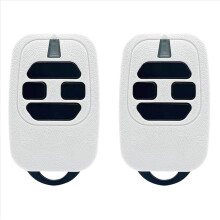 Lot de 2 télécommandes de porte de garage portables à code tournant 433,92 MHz pour les séries GT4, GTI2 et GTI4