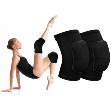 Beschermende kniebeschermers voor dans, sport en yoga, unisex, comfortabele ondersteuning voor volleybal en training, M