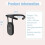 Smart Posture Corrector with Vibration Reminder, USB Rechargeable Posture Trainer for Daily Posture Improvement 5