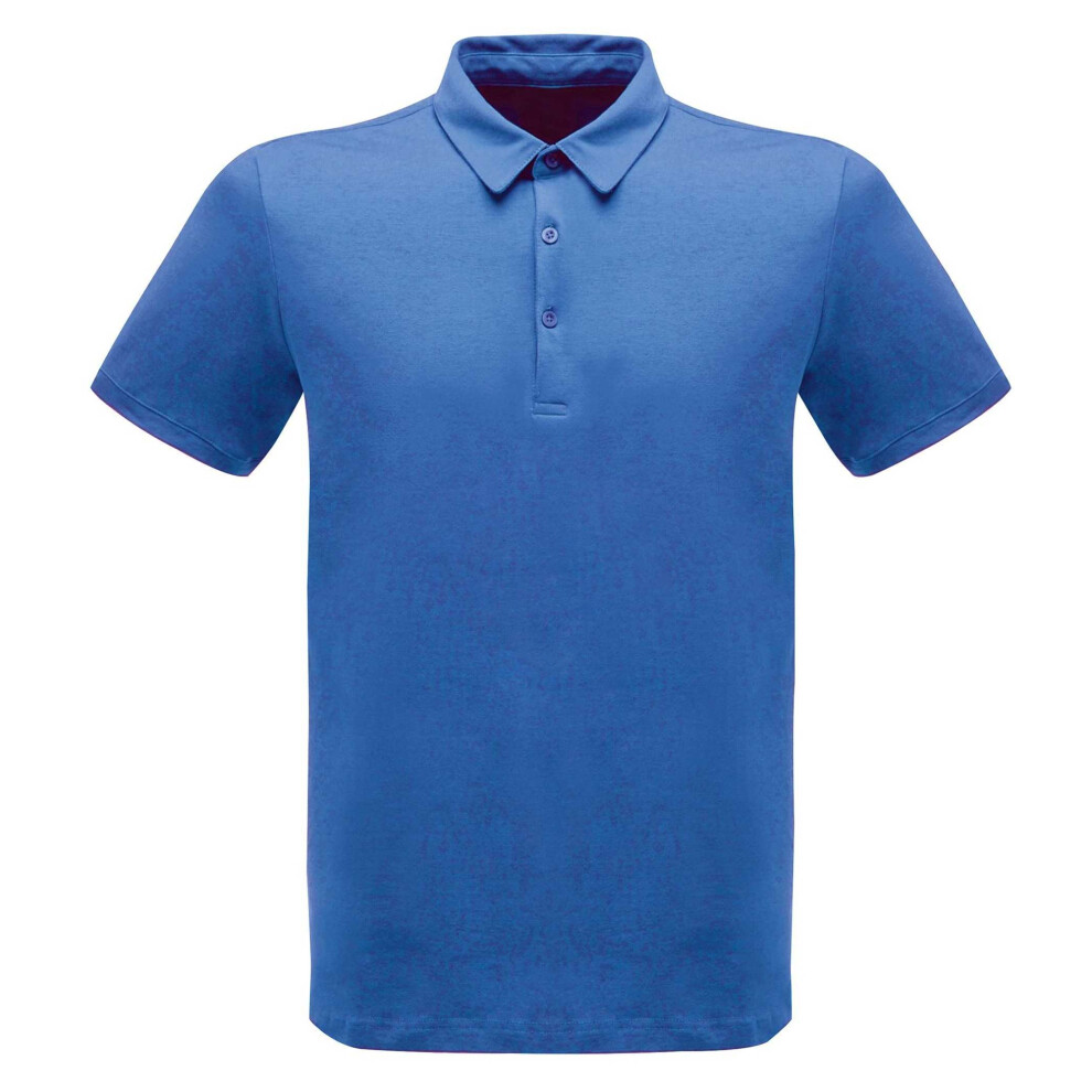 Regatta (S, Oxford Blue) Professional Mens Classic 65/35 Short Sleeve Polo Shirt
