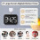 Large Digital LED Kitchen Timer with Magnetic Back, Loud Alarm and Easy Read Display 2