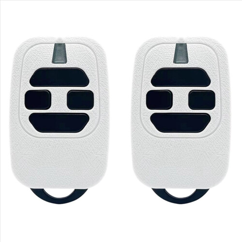 2 Pack Garage Door Remote Control 433.92 MHz Rolling Code Portable Transmitter for GT4 GTI2 GTI4 Series