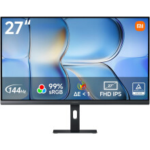 XIAOMI A27i 2026 27 Inch FHD Monitor, 144Hz FreeSync, HDR10, IPS, 99% sRGB | TÜV Low Blue Light Certification