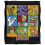 Scooby Doo (152cm x 127cm, Multicoloured) Scooby Doo Squares Supersoft Blanket 1