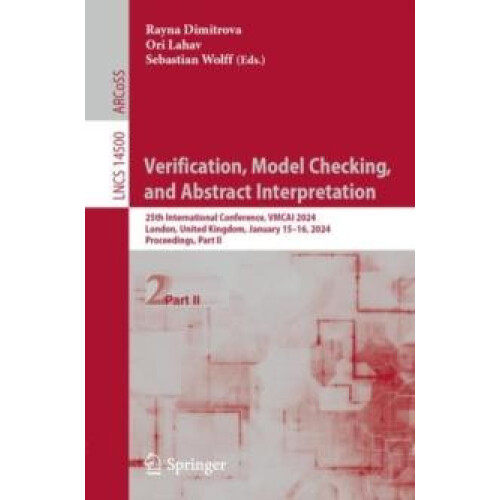 Verification Model Checking and Abstract Interpretation 25th Internati