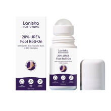 Laniska 20% Urea Fuß Roll- Feuchtigkeitsspendende Reparaturbehandlung, Peeling Roll- Lotion für Rissige, Trockene Fersen