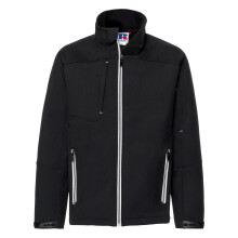 (S, Black) Russell Mens Bionic Softshell Jacket