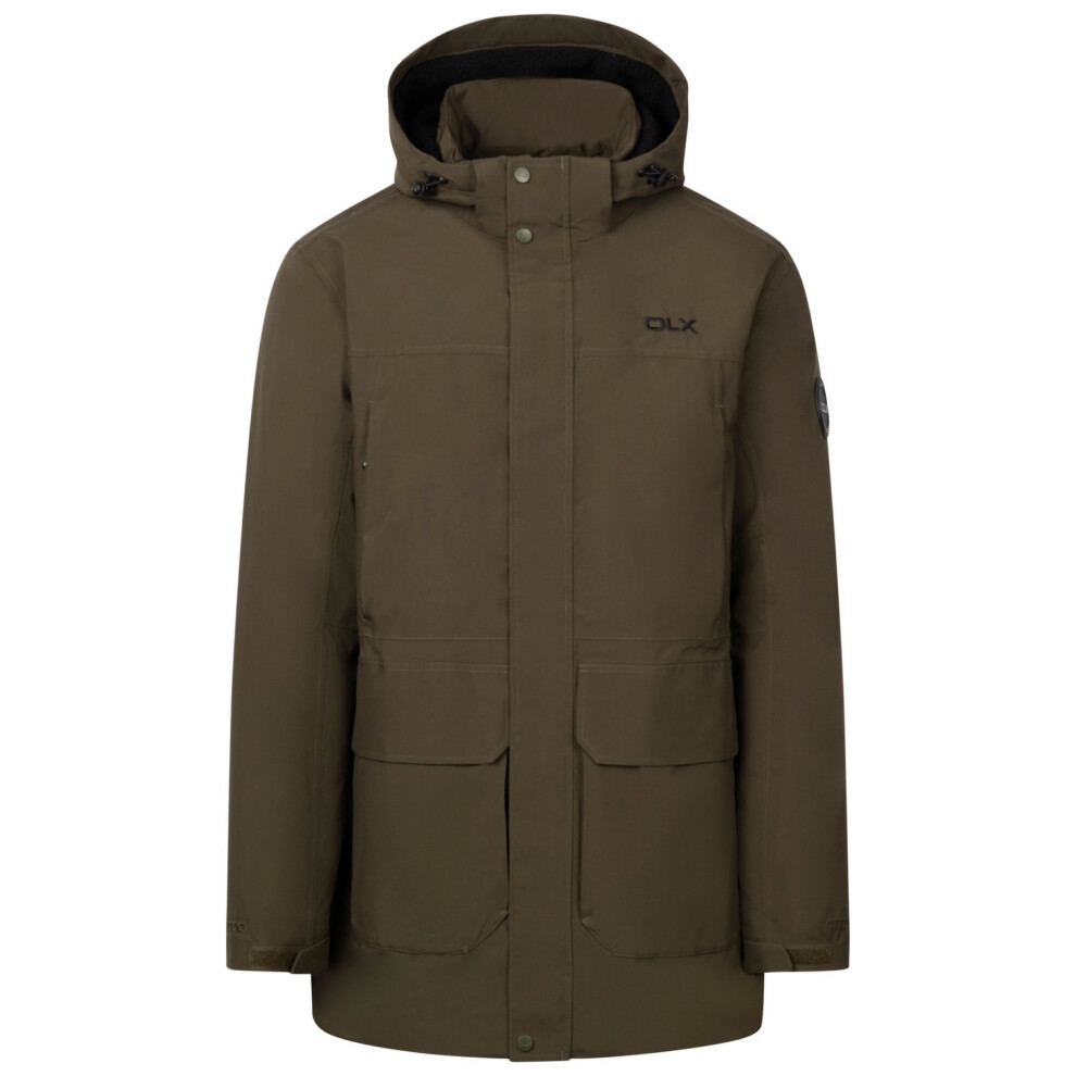 Trespass (Xs, Dark Vine) Mens Donahue Dlx Padded Jacket