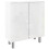 Five-Shelf Shoe Storage Cupboard - White 1