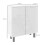 Five-Shelf Shoe Storage Cupboard - White 3