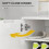Five-Shelf Shoe Storage Cupboard - White 5