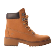 (4.5 UK, Wheat) Timberland Womens/Ladies Carnaby Cool Leather Block Heel Ankle Boots