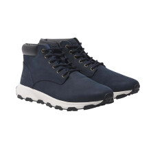 (9.5 UK, Navy) Timberland Mens Winsor Park Leather Lace Up Boots