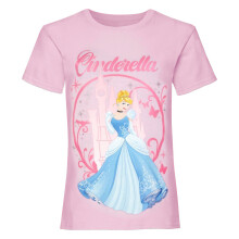 (2-3 Years, Pink) Cinderella Girls T-Shirt