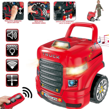 Realistic Mechanic Take Apart Building Truck Remote Control Key Toy for Kid Gift