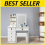 Dressing Table with Mirror Modern Makeup Desk Vanity Table Set+Stool Modern New 1