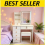 White Dressing Table with LED Mirror Modern Makeup Desk Vanity Table Set+Stool 1