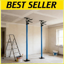 2X Adjustable Drywall Plasterboard Builder Ceiling Easy Support Props 115-290cm