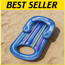 Inflatable Pocket Fashion Designer Lounger Lilo Float Swimming Pool Air Bed Mat!