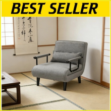 Fabric Sofa Bed Sleeper Couch Sofabed Settee Recliner Beds Folding 190X65CM