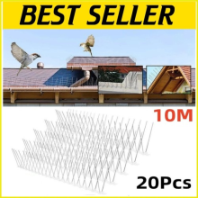 Fence Wall Security Spikes Bird Cat Intruder Burglar Deterrent Repellent Guard