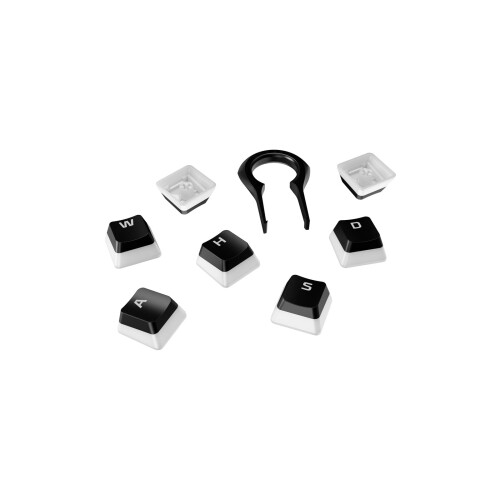 HP HyperX Pudding Keycaps Full Key Set ABS Black (UK Layout)