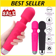 ðŸ”Waterproof Magic Wand Body Massager 20 Vibration Modes USB Rechargeable New