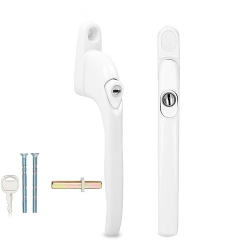 Universal Inline uPVC Window Handle Espag Upvc Key Locking Double Glazing UK